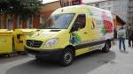MB Sprinter, gesehen in Horni Slavkov im April 2014