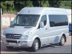 Mercedes Sprinter im Stadthafen Sassnitz am 14.09.2013