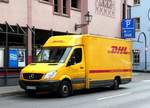 =MB Sprinter von DHL unterwegs in Hünfeld im Mai 2017