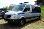 =MB Sprinter der Johanniter abgestellt auf dem Parkplatz der RettMobil 2017 in Fulda, Mai 2017