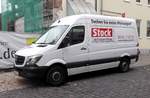 =MB Sprinter der Firma Stock steht in 11-2018 in Fulda