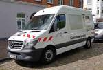 =MB Sprinter von VOLLERT-Kanalsanierung steht im Mai 2019 in Rendsburg
