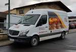 =MB Sprinter vom Backhaus MÖLLER steht im November 2019 in Kalbach