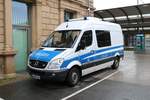 Bundespolizei Mercedes Benz Sprinter am 01.02.20 in Mainz Hbf 