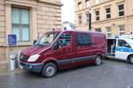 Bundespolizei Mercedes Benz Sprinter am 01.02.20 in Mainz Hbf 