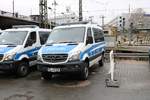 Bundespolizei Mercedes Benz Sprinter am 01.02.20 in Mainz Hbf 