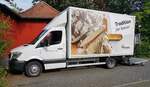 =MB Sprinter der Bäckerei HAPP auf Belieferungstour in Hünfeld, 07-2021