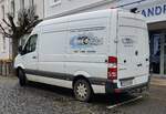 =MB Sprinter der Firma ReTec steht im Oktober 2021 in Hünfeld