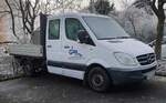 =MB Sprinter von GLUCK-Bau nach frostiger Nacht, 12-2021