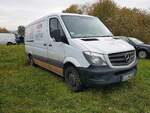 =MB Sprinter von Holztechnik MESTER steht bei der Bulldogmesse in Alsfeld, 10-2021