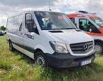 =MB Sprinter von NAVIS e.V., einer ehrenamtlichen Hilfsorganisation bei Katastrophen im In- und Ausland aus dem Raum MOOSBURG, steht auf dem Parkplatz der RettMobil 2022 in Fulda, 05-2022
