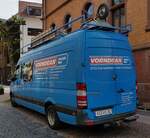 =MB Sprinter der Firma VORNDRAN-Metallbau steht im Mai 2022 in Hünfeld