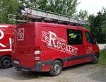 =MB Sprinter der Firma RÜCKERT steht im Juli 2022 in Piding