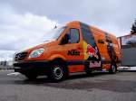 MB-Sprinter im Einsatz f�r KTM-FACTORYRACING; 120115