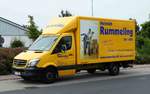 =MB Sprinter von RUMMELING steht im Juni 2018 am Rasthof Werneck