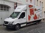 =MB Sprinter der Bäckerei HAPP auf Belieferungstour in Hünfeld, 12-2020