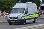 Mercedes Benz Sprinter des luxemburgischen Zoll, war bei der Milit�rparade zum Nationalfeiertag, in der Stadt Luxemburg dabei. 23.06.2024