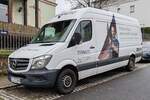 =MB Sprinter von STERN-AUTO Teileexpress steht im Dezember 2024 in Wilsdruff
