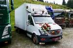 Ein MB Sprinter von  Benno  am 29.8.26 beim Diemtigtaler Truck Treff.