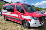 =MB Sprinter als MTW der Feuerwehr KELKHEIM, abgestellt auf dem Parkplatz der 2025er Rettmobil in Fulda