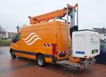 =MB Sprinter von RHOENENERGIE mit Hubsteiger, 03-2022