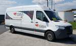 =MB Sprinter von GBA rastet im April an der A 3