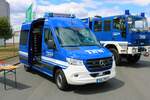 THW Aschaffenburg Mercedes Benz Sprinter am 10.07.22 beim Hafenfest in Aschaffenburg