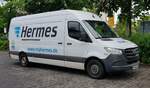 =MB Sprinter von HERMES steht im Mai 2022 in Hünfeld