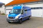 THW Groß Umstadt Mercedes Benz Sprinter Transporter (Heros Groß Umstadt 64/35) am 12.11.23 bei einen Fototermin. Danke für das tolle Shooting