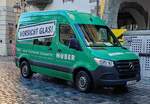 =MB Sprinter der Glaserei NUBER steht im Dezember 2023 in Lindau