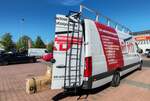 =MB Sprinter von KD-Sonnenschutzsysteme steht auf einem Parkplatz in Fulda, 05-2025