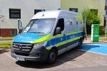 Polizei Nordhessen Mercedes Benz Sprinter am Tag der Einsatzkräfte in Vellmar am 22.06.25