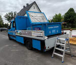 =MB Sprinter als Doppelkabiner mit Ladefläche der Firma Holzbau GUTMANN, 07-2025