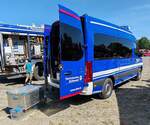 =MB Sprinter vom THW OV HÜNFELD, steht auf dem Ausstellungsgelände anl.