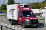 Ein MB Sprinter von Cavegn am 11.9.26 bei Grauholz.