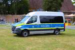Neuer Lautsprecherwagen der Bereitschaftspolizei Hessen am 22.08.26 bei der Polizeischau des Pr�sidium S�dosthessen in Schl�chtern