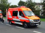BF Frankfurt Mercedes Benz Sprinter KLAF Wache 20 (Flughafen) bei einer Fahrzeugschau zum Jubiläum 125 Feuerwehr Sindlingen am 27.08.17.
