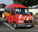 =MB Sprinter der Feuerwehr LUDWIGSAU-TANN steht in Hünfeld anl.