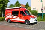 Feuerwehr Münster (Hessen) Mercedes Benz Sprinter ELW am 03.09.23 in Eppertshausen 