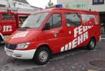 MB Sprinter als Feuerwehrfahrzeug der Feuerwehr Künzell, gesehen bei der Feier  850 Jahre Künzell , Juni 2015