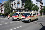 Katastrophenschutz Hessen Mercedes Benz Sprinter am 02.06.19 bei der großen Parade zum Jubiläum 150 Kreisfeuerwehrverband Frankfurt
