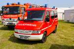 Feuerwehr Bad Vilbel Kernstadt Mercedes Benz Sprinter ELW am 14.06.25 auf dem Hessentag Bad Vilbel 2025  