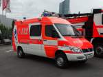 Mercedes Benz Sprinter Wasserrettung der Berufsfeuerwehr Frankfurt am Main am 28.06.14 beim Osthafen Festival  