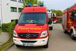Feuerwehr Rodgau Mercedes Benz Sprinter ELW am 01.05.23 beim Tag der offenen Tür