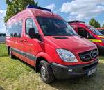 =MB Sprinter als MTW der Feuerwehr LÜNEN, abgestellt auf dem Parkplatz der 2025er Rettmobil in Fulda