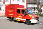 Feuerwehr Kriftel Mercedes Benz Sprinter LKW am 26.03.21 bei einen Fototermin