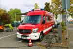 Feuerwehr Neu-Isenburg Mercedes Benz Sprinter GW- ABC Erkunder (Florian Isenburg 1/71-1) am 11.09.22 beim Tag der offenen Tür der Feuerwehr Neu-Isenburg