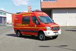 Feuerwehr Hanau Mercedes Benz Sprinter ELW (Florian Hanau 1-11-1) am 06.05.23 bei einem Fototermin