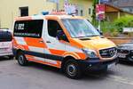 Berufsfeuerwehr Frankfurt am Main Mercedes Benz Sprinter ELW C-Dienst am 03.06.23 bei der 150 Jahre Feuerwehr Seckbach Feier