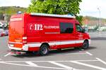 Feuerwehr Wächtersbach Mercedes Benz Sprinter ABC Erkunder (Main Kinzig 29/71/1) am 14.04.24 bei einen Fototermin. Danke für das tolle Shooting